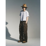 ニットカラーラウンドTシャツ / KNITTING COLLAR ROUND T-SHIRT_WH