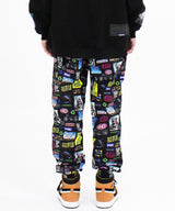 スペースグラフィック_ジョガーパンツ/Space_Graphic Jogger Pants BLACK (6613188771958)