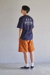 マルチポケットクロップドパンツ/Multi Pocket Cropped Pants (Brick)
