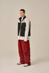 COLOR TONING PRINT RIDER JACKET