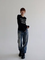 デカフェインデニムパンツ / no.3617 Decaffeinated Denim Pants