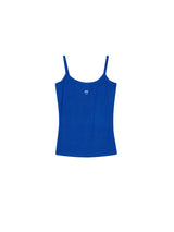 mii リブストラップタンクトップ / mii RIBBED STRAP TANK TOP BLUE