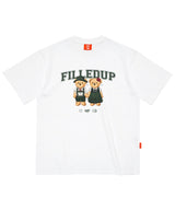 グリーンカップルテディTシャツ