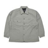 ロゴカラーコットンベーシックジャケット/BSR2223FWJK063 LOGO COLLAR COTTON BASIC JACKET GRAY