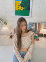 cotton candy cardigan set (6686090297462)