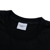 NEW SYMBOL LOGO EMBROIDERY BIO WASHING SHORT SLEEVE T-SHIRT BLACK