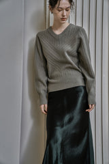シーモアスカート/SEYMOUR SKIRT_KHAKI