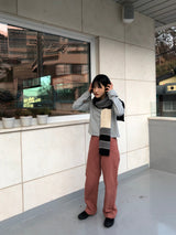 ドライローズセミワイドパンツ