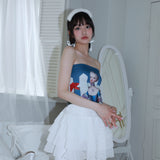ローズガーデンチューブトップ / 0 3 rose garden tube top