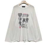 バットピアプリントTシャツ (4 color)