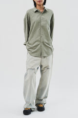 Cream Double Denim