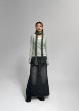 [MADE] Dirne V-neck Long Sleeve Tee