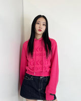 SEMI CROP SEASONS LOGO EMBROIDERY HOODIE
