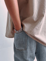 hoop link bracelet