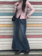 ウォルターデニムロングスカート