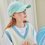 Smile embroidery ball cap (6687362875510)