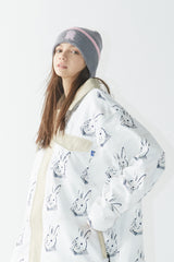 ロゴラインビーニー / BSR2223FWBN060 BSR LOGO LINE BEANIE GRAY