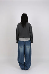 SIMON BALLOON DENIM PANTS