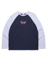 ラグランスターロゴロングスリーブTシャツ/RAGLAN STAR LOGO LS TEE NAVY(CV2CFUT551A)