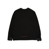 [ILLEDIT] DETAIL LONG SLEEVE T SHIRT BLACK (6624807288950)