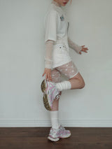 レースインナーショーツ/lace inner shorts - ivory