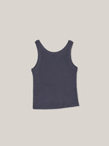WAFFLE COTTON TOP [ NAVY ]