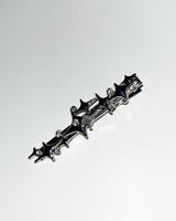 [Baby monster Chiquita/YENA] Silver white cubic star hairpin