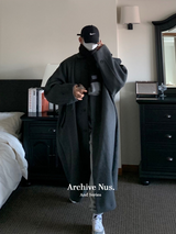 Nus. Wool Grey Coat(2color)