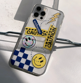 スマイルチェッカーフォーンケース / Smile Checker Phone Case