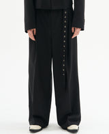 ロンドアイレットスラックス / [自主製作] Lond Eyelet Slacks (2 color)