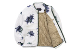 ワイルドフラワーフリースジャケット / WILD FLOWER FLEECE JACKET_OATMEAL