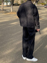 Fade set up trucker jacket