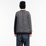 カッティングニット / Cutting Knit Black