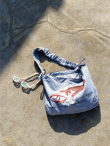 ドントタッチシャーリングバッグvol.2/Don't Touch Shirring Bag Vol.2 BLUE