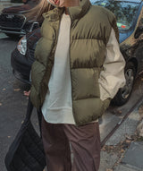 (UNISEX) ユランベーシックハーフダウンベスト
