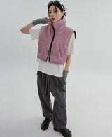 （UNISEX）グルークロップベストダウン