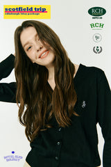 マークカーディガン/RCH mark Cardigan black
