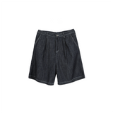 オンジェリーデニムワンタックハーフパンツ / On Jerry Denim One Tuck Half Pants