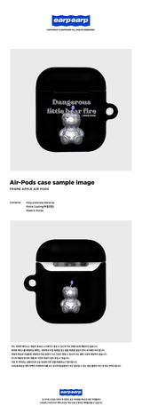 LITTLE FIRE STEEL COVY-BLACK(AIR PODS-HARD) (6613161214070)