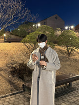 LMN ピンタックバックバンディングワイドスラックス / LMN pin tuck back-banding wide slacks (4 colors)
