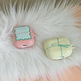 エアポッズ・バッズケース _ ピンクレター / AirPods •Buds case _ pink letter