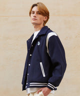バーシティスタジャン/RCH varsity stadium Jacket navy