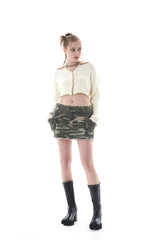 ミリタリーミニスカート/MILITARY MINI SKIRT