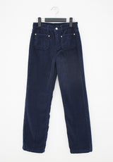 スリムコーデリュロイブラッシュパンツ / Slim corduroy brushed pants (2color)