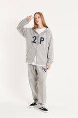 センスロゴスウェットパンツ/25P SENSE LOGO SWEAT PANTS_GRAY