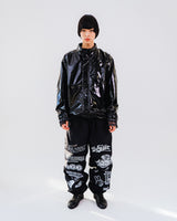 エナメルジャケット/BSR2223FWJK061 WD ENM JACKET ENAMEL BLACK