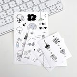 ピクチャーダイアリーステッカーパック/Picture diary stickerpack