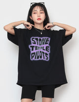 ストーンテンプレートパイロットショートスリーブTシャツ / Stone Template Pilots Short-Sleeved T-Shirt
