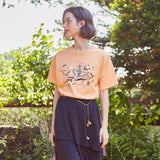 カウガールTシャツ / Cowgirl T-shirt (ORANGE)
