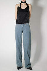 メディアムブルーローライズデニムパンツ / no.428 Medium Blue Low Rise Denim Pants